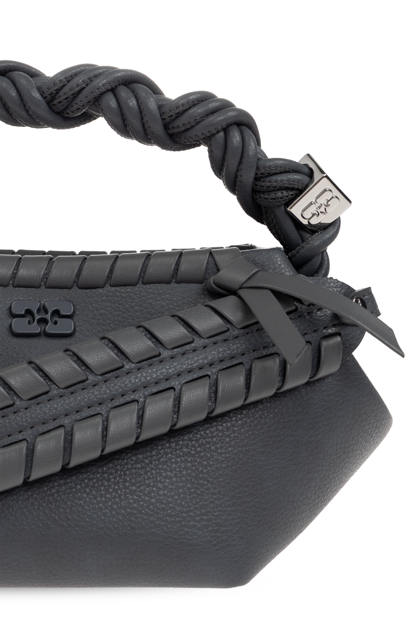 Grey Bag made of eco leather Ganni - Vitkac AS